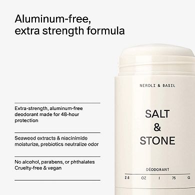 Neroli & Basil Extra-Strength Aluminum-Free Deodorant