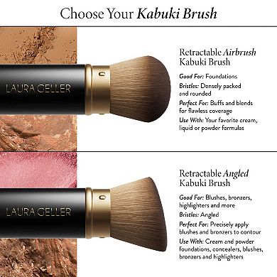 Airbrush Retractable Kabuki Brush