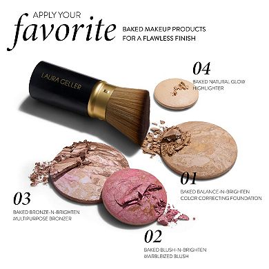 Angled Retractable Kabuki Brush