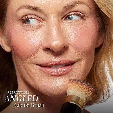 Angled Retractable Kabuki Brush