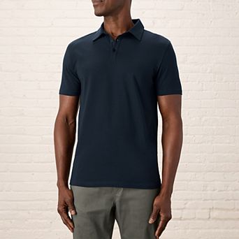 Luxe Stretch Jersey Slim Polo