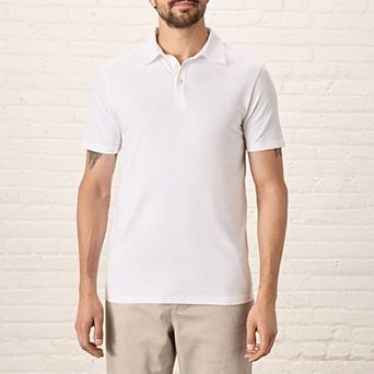 Luxe Stretch Jersey Slim Polo