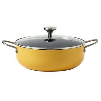 Infuse 6-qt Caldero Nonstick Aluminum Saute Pan with Lid