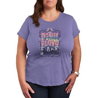 Plus Size Pink Floyd The Dark Side of the Moon Groovy Graphic Tee