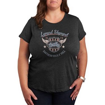 Plus Size Lynyrd Skynyrd Southern Rock N' Roll Distressed Graphic Tee
