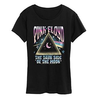 Women's Pink Floyd The Dark Side of the Moon Distressed Graphic Tee
