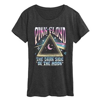 Women's Pink Floyd The Dark Side of the Moon Distressed Graphic Tee