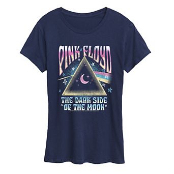 Women's Pink Floyd The Dark Side of the Moon Distressed Graphic Tee