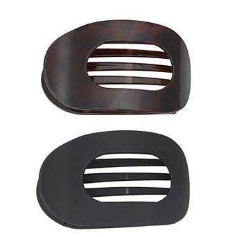 Emberly 2-Pack Oval Claw Clips