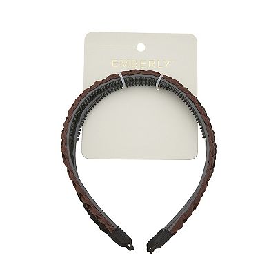 Emberly 2-Piece Braided Thin Headbands