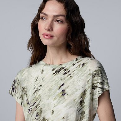 Women's Simply Vera Vera Wang Dolman Core Tee