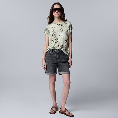 Women's Simply Vera Vera Wang Dolman Core Tee