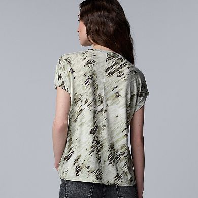 Women's Simply Vera Vera Wang Dolman Core Tee