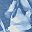 Sm Blue Petal Rays