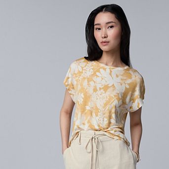 Women's Simply Vera Vera Wang Dolman Core Tee
