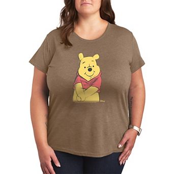 Plus Size Disney's Winnie The Pooh Sketch Graphic Tee
