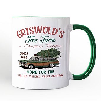 Griswold’s Tree Farm Mug, Retro Family Christmas Vacation Gift