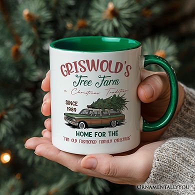 Griswold’s Tree Farm Mug, Retro Family Christmas Vacation Gift