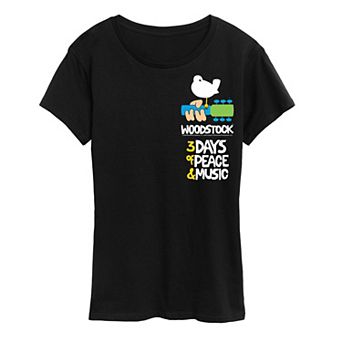 Women's Woodstock Poster Graphic Tee