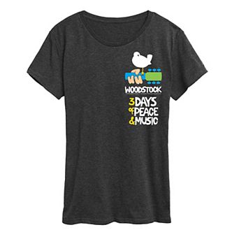 Women's Woodstock Poster Graphic Tee