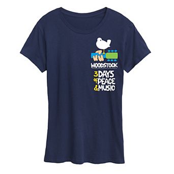 Women's Woodstock Poster Graphic Tee