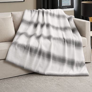 Nine West Faux Cashmere Throw Blanket
