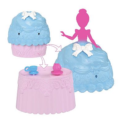 Disney Princess Cupcake Small Doll Reveal with 5 Surprises & 2 Accessories