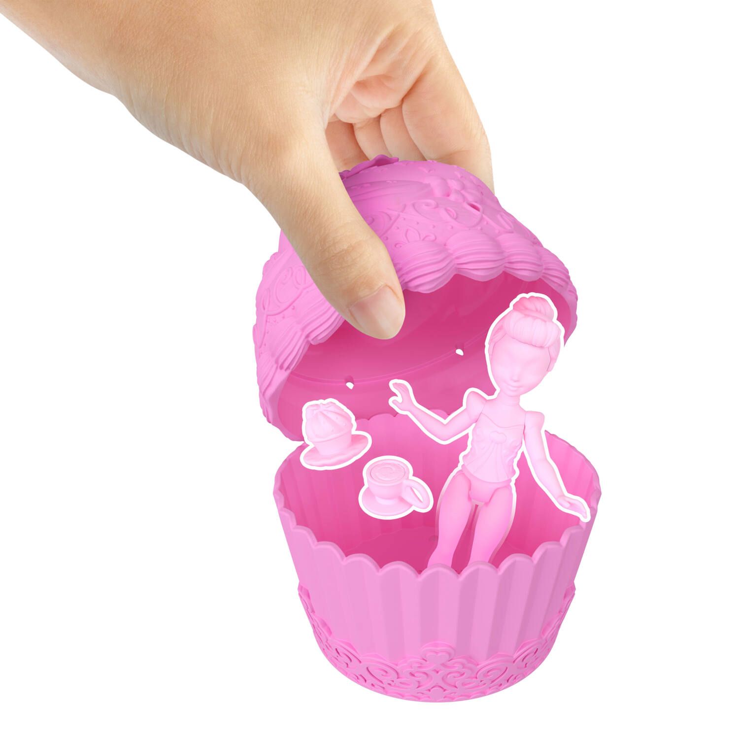 Детская кукла Disney Princess Cupcake Small Doll Reveal with 5 Surprises & 2 Accessories - Styles May Vary — фото 6