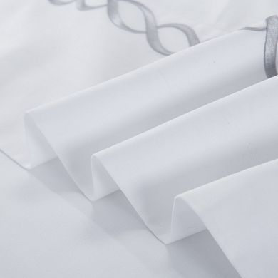 The Hotel Collection 500TC Cotton Sateen Embroidered Sheet Set, Ultra-Soft, Deep Pocket