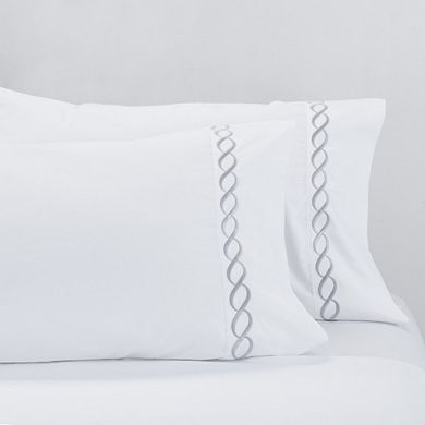 The Hotel Collection 500TC Cotton Sateen Embroidered Sheet Set, Ultra-Soft, Deep Pocket