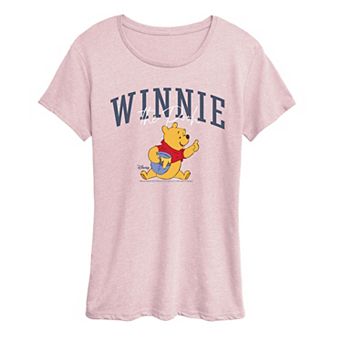 Women's Disney's Winnie The Pooh Collegiate Graphic Tee