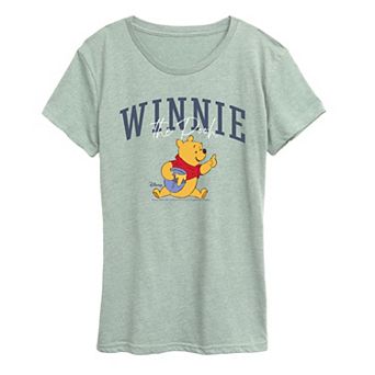 Women's Disney's Winnie The Pooh Collegiate Graphic Tee