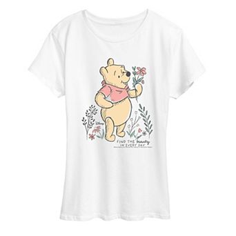 Women's Disney's Winnie The Pooh Find The Beauty In Every Day Graphic Tee