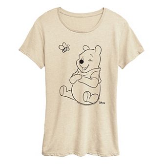 Women's Disney's Winnie The Pooh & Bee Graphic Tee