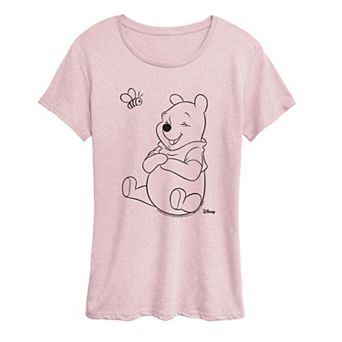 Women's Disney's Winnie The Pooh & Bee Graphic Tee