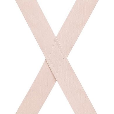 Suspender Store Undergarment Pin Clip Suspenders - Beige