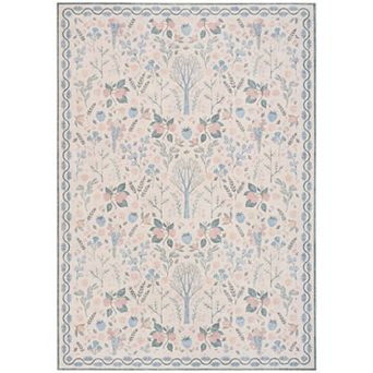 Nourison Botanical Washables Modern Paradise Indoor Flatweave Rug