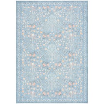 Nourison Botanical Washables Modern Paradise Indoor Flatweave Rug