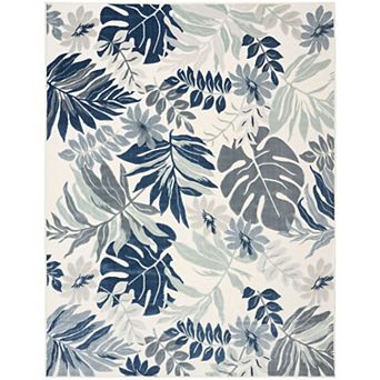 Nourison Suncoast Tropical Indoor/Outdoor Flatweave Rug
