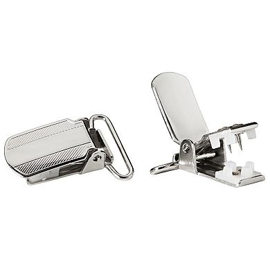 Suspender Store 1.25" Pin Clip Y-Back Suspenders - Black