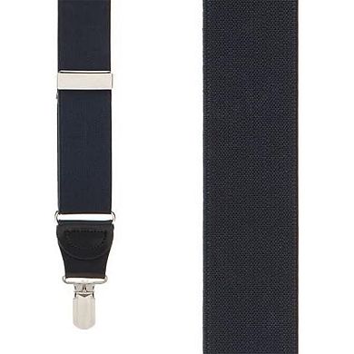 Suspender Store 1.25" Pin Clip Y-Back Suspenders - Black