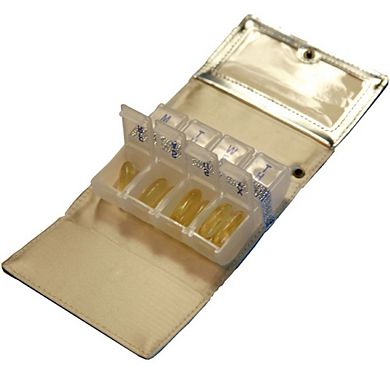 RE-FOCUS THE CREATIVE OFFICE, Portable 7-Day Pill Organizer Box