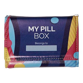 RE-FOCUS THE CREATIVE OFFICE, Portable 7-Day Pill Organizer Box