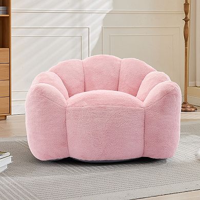 Lotus Type Bean Bag Sofa With Pull Ring Without Installation