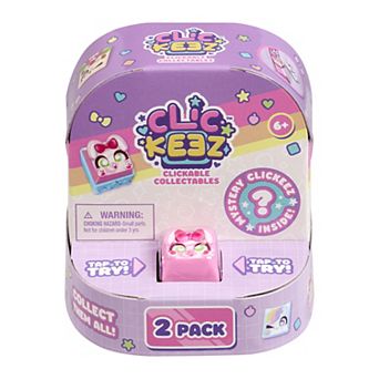 Goliath 2-Pack Clickeez Clickable Collectables - Styles May Vary