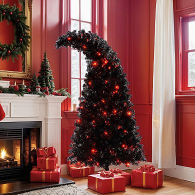 6FT Artificial Christmas Tree with LED Light with 900 Tips