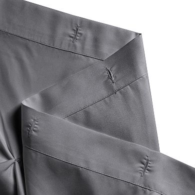 Sweet Home Hudson Pintuck Fabric Shower Curtain