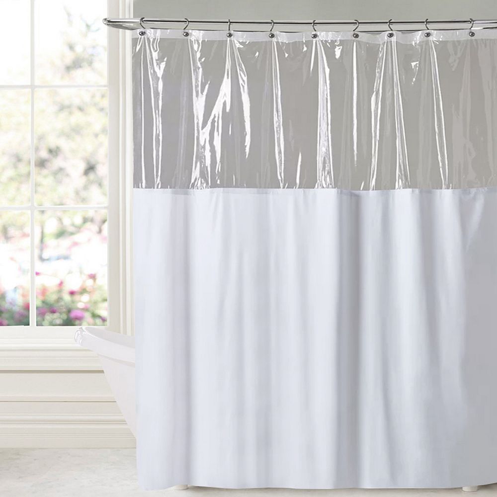 Shower Curtain See Through Top