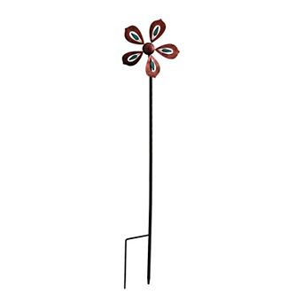 Evergreen Enterprises 35-Inch Metal Wind Spinner Outdoor Decor