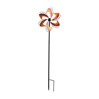 Evergreen Enterprises 48-Inch Metal Wind Spinner Outdoor Decor